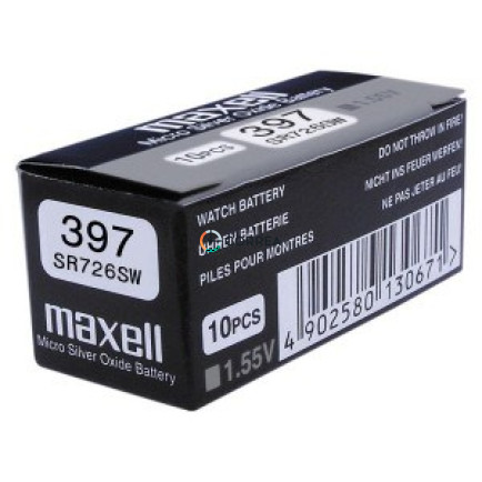 Батарейка Maxell 397/726 BTV-Max - 2